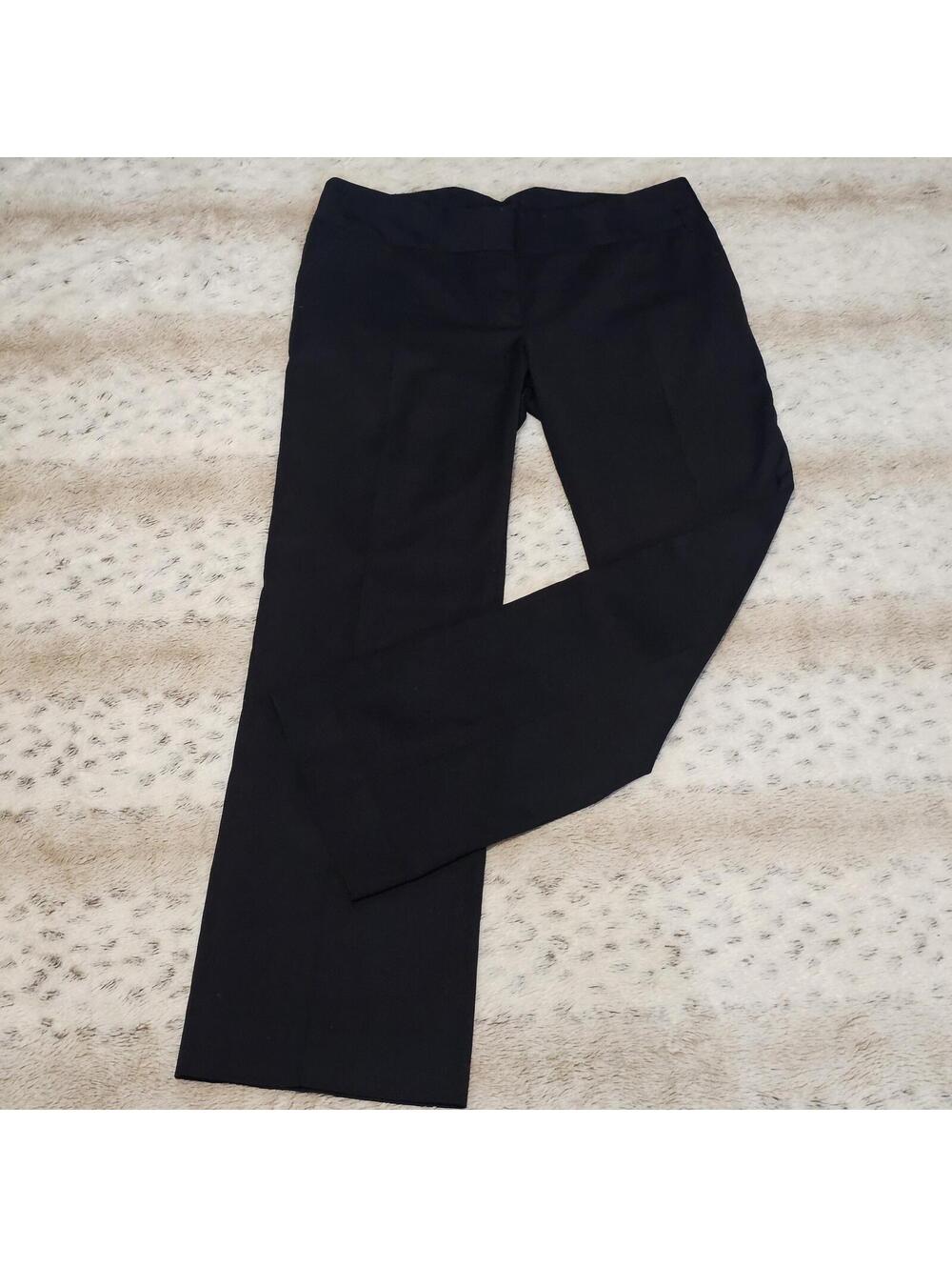 MNG (Mango) Black Wide Leg Dress Pants M